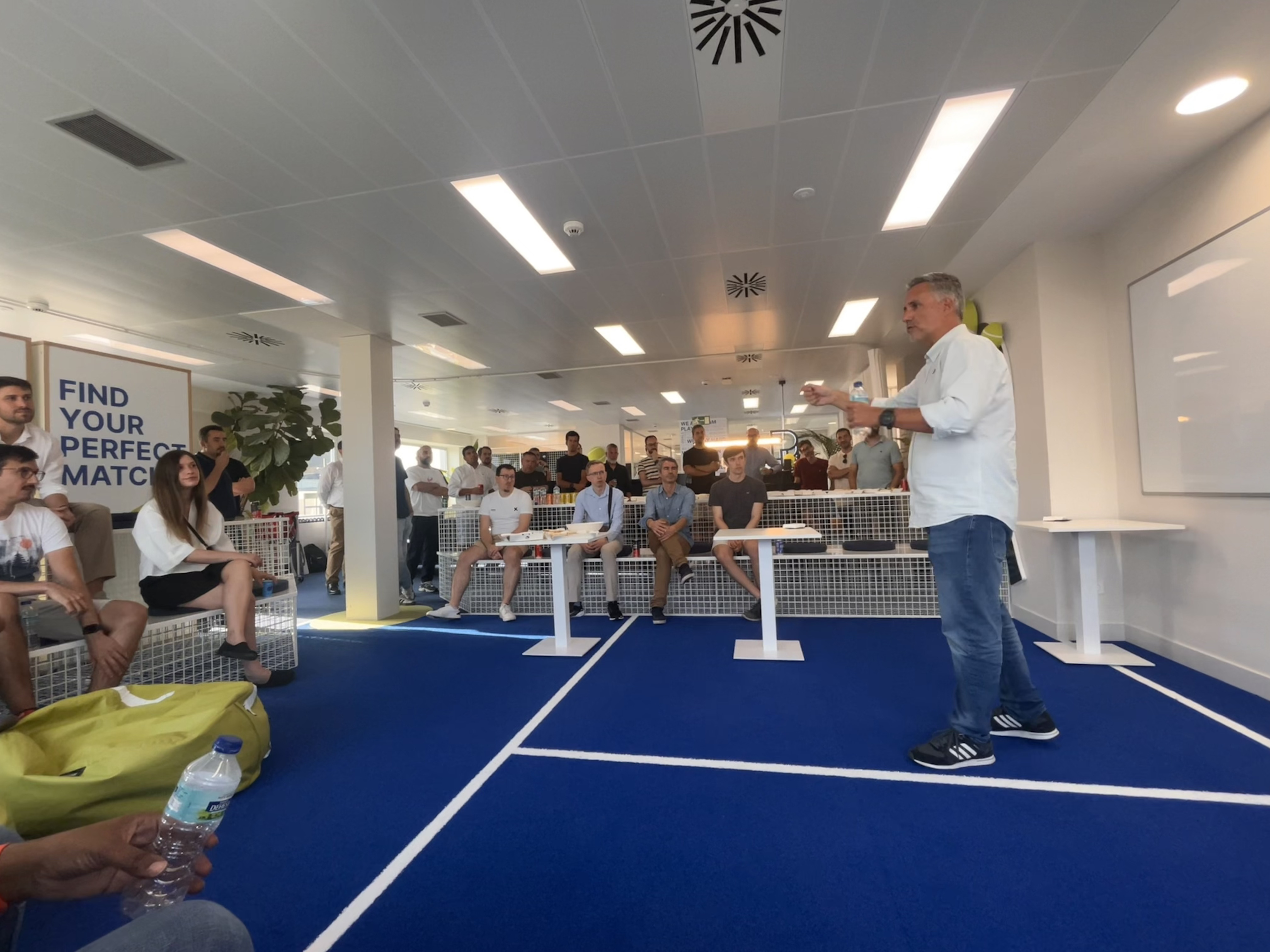 Speaker addressing a CTO Circle audience during a previous event